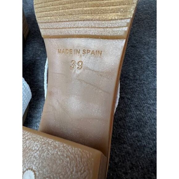 Andre Assous Naira Sandal Women's White Sz 39 - Picture 9 of 11